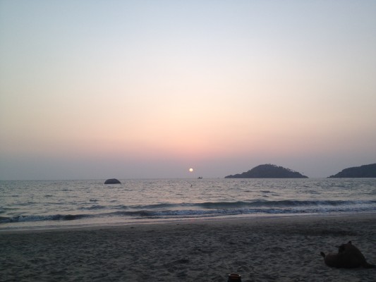 Sonnenuntergang in Palolem