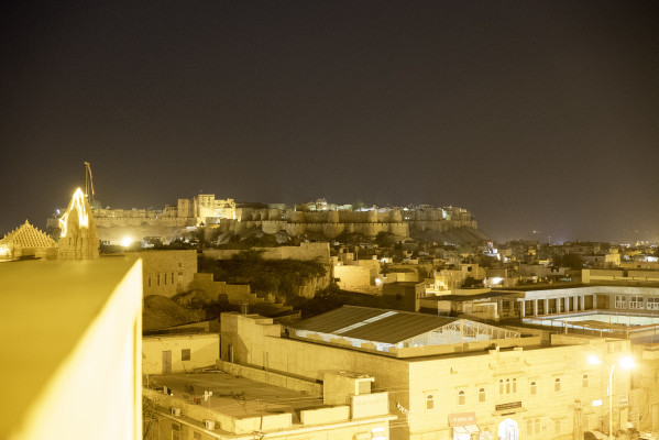 Jaisalmer Fort bei Nacht