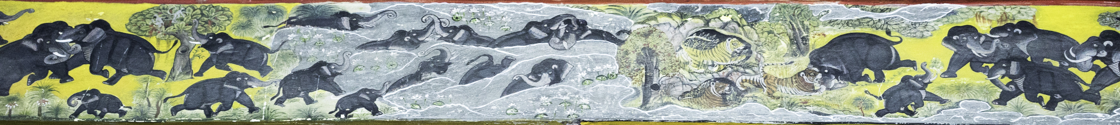 Elefanten im Udaipur City Palace