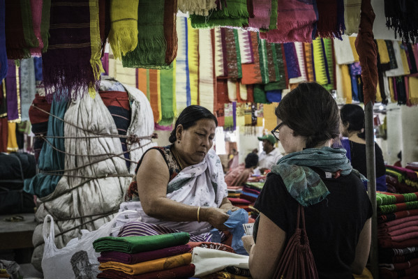 Frauenmarkt in Imphal