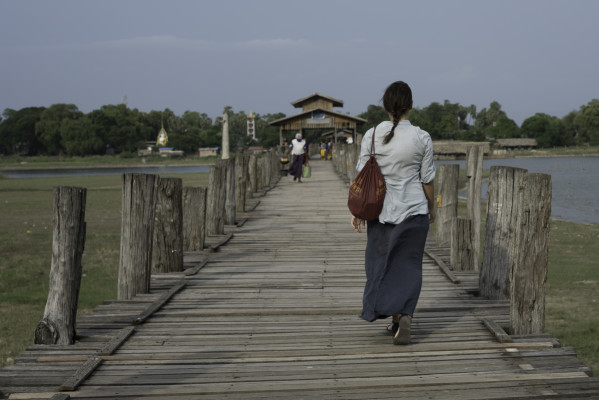U Bein Brücke in Amarapura